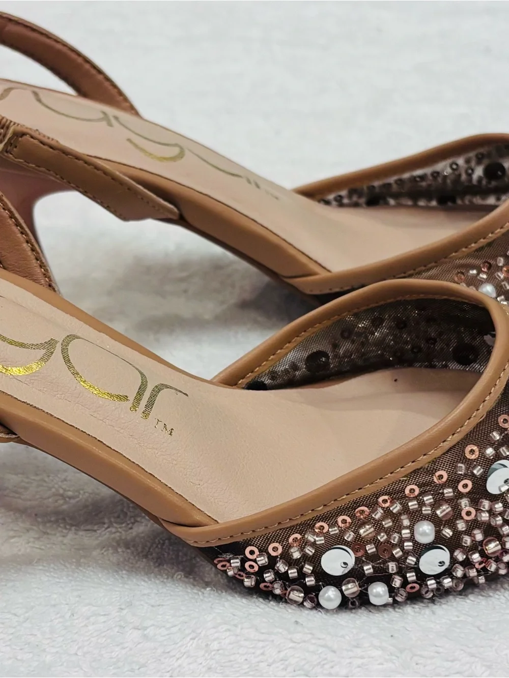 Brand New Sparkly Heels By Sugar - Size 7 - Heel Height 3 Inches- Box 11